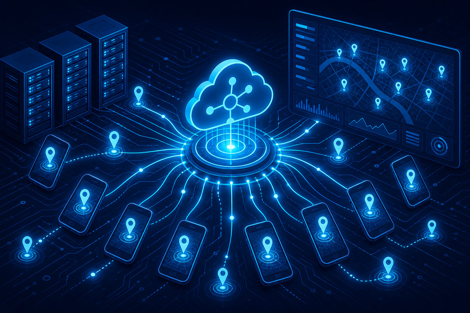 Why Azure SignalR beats in-process SignalR when thousands of clients push live location